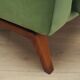 Green armchair, Danish design, 1970s, production: Denmark