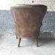 Fauteuil Chesterfield antique
