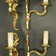 Series of 4 louis XV style wall lamps - Lucien Gau, Paris