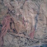 19th century tapestry. Story of Don Quixote.