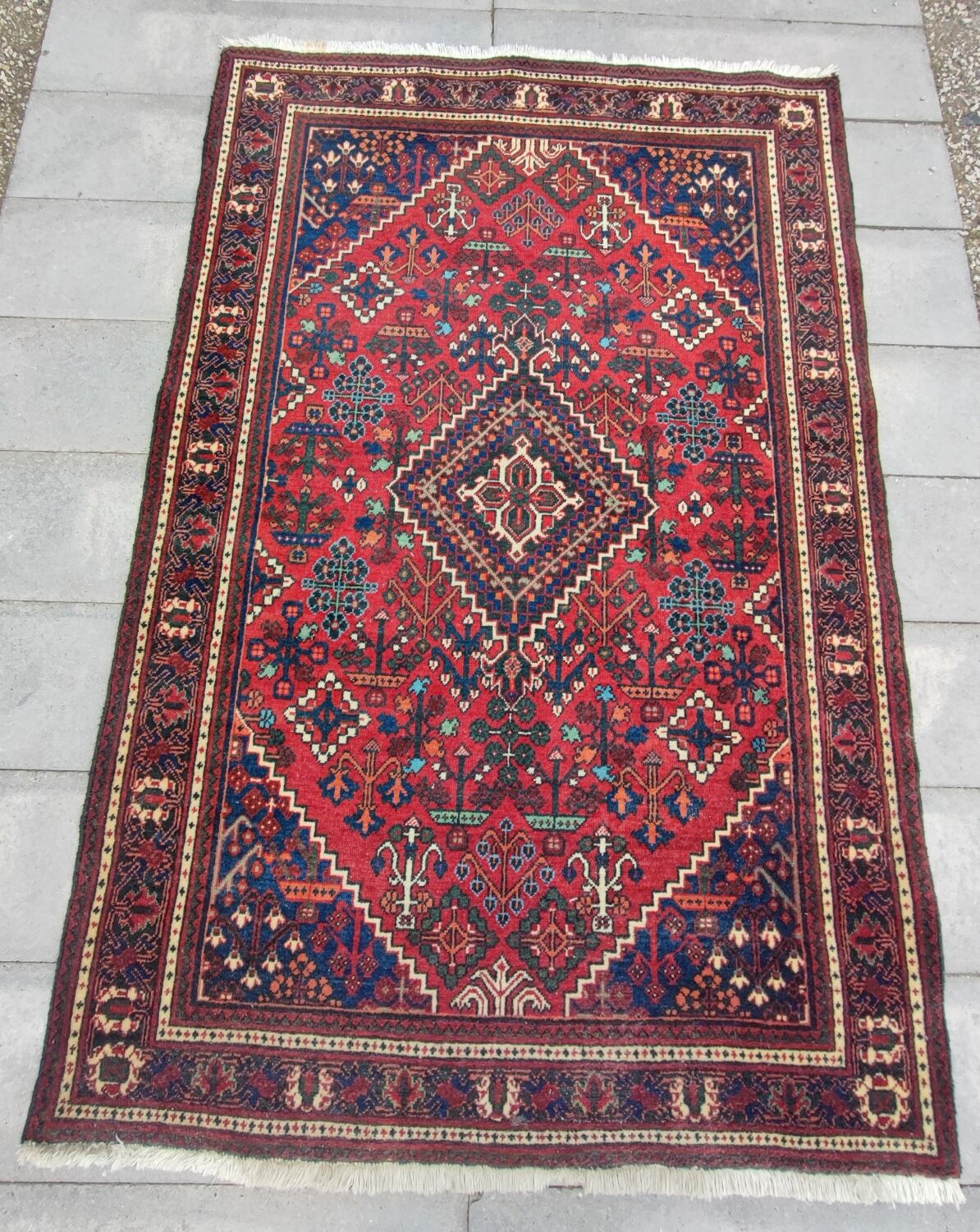 Handmade Iran carpet 205 x 135