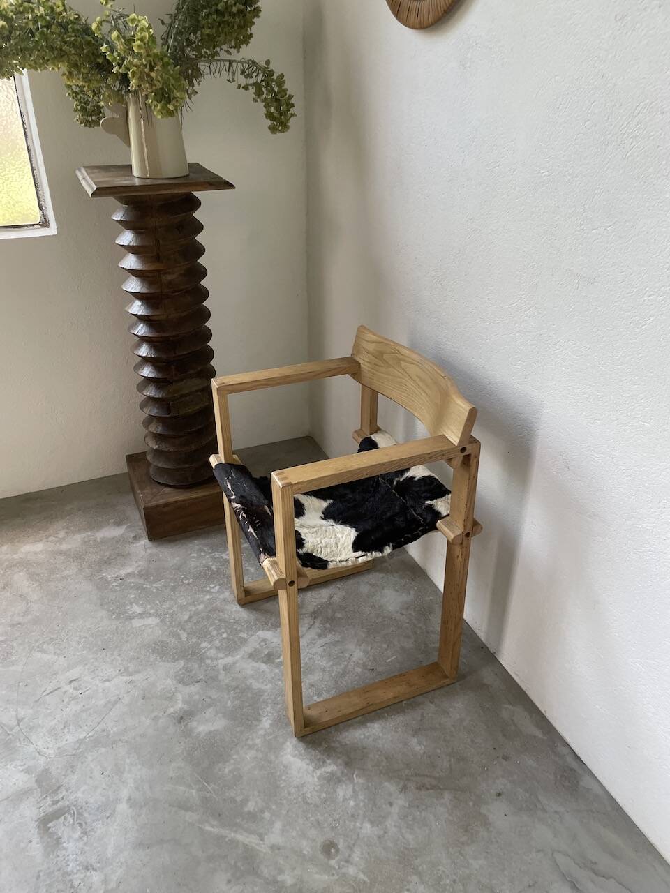 Oak chairs with armrests Ate Van Apeldoorn