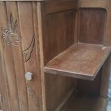 Pair of art deco bedside tables