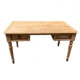 Solid wood desk