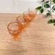 Set de 4 verres liqueur Luminarc étoile rose