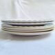 Vintage yellow and pink dinner plates