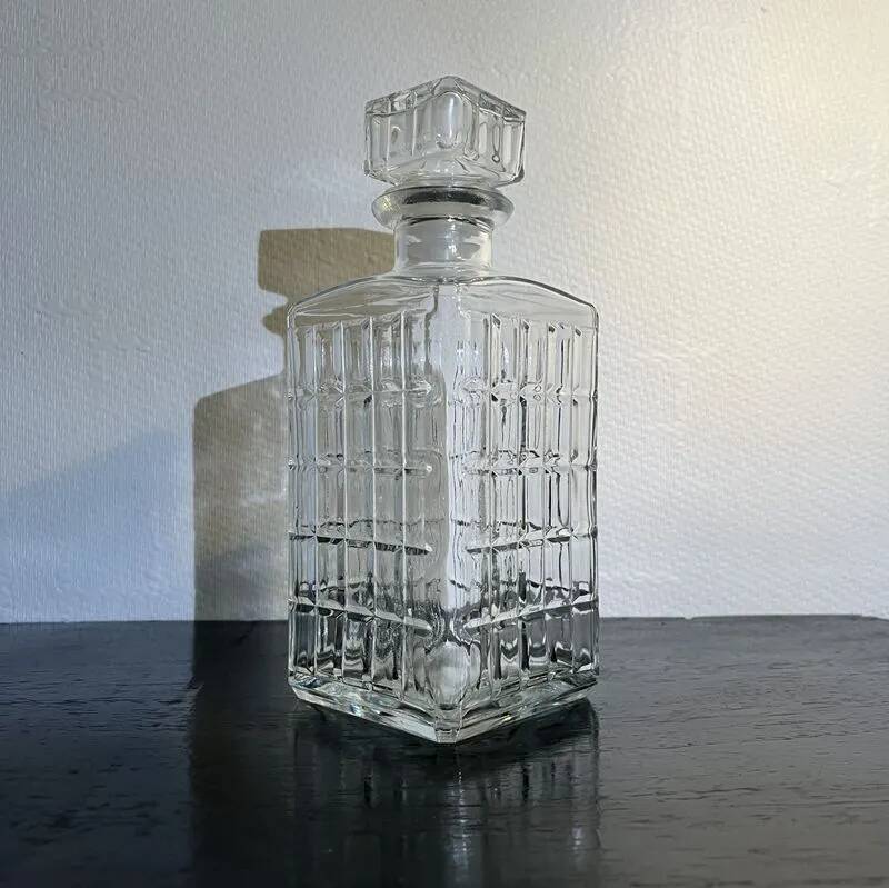 Vintage whiskey decanter