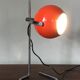 Lampe eye ball orange vintage années 70