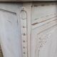 Old low sideboard in solid wood