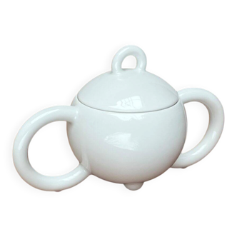 Vintage German sugar bowl Postmodern Fantasia Series by Matteo Thun for Arzberg, 1980s