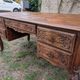 Minister's desk carved wooden cottage