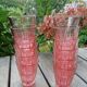 Lot de 12 verres roses
