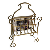 Brass magazine rack