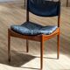 Extendable dining room table and chairs (by Kristian Solmer Vedel)