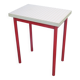 Foldable table with red checkered pattern from the 80s.