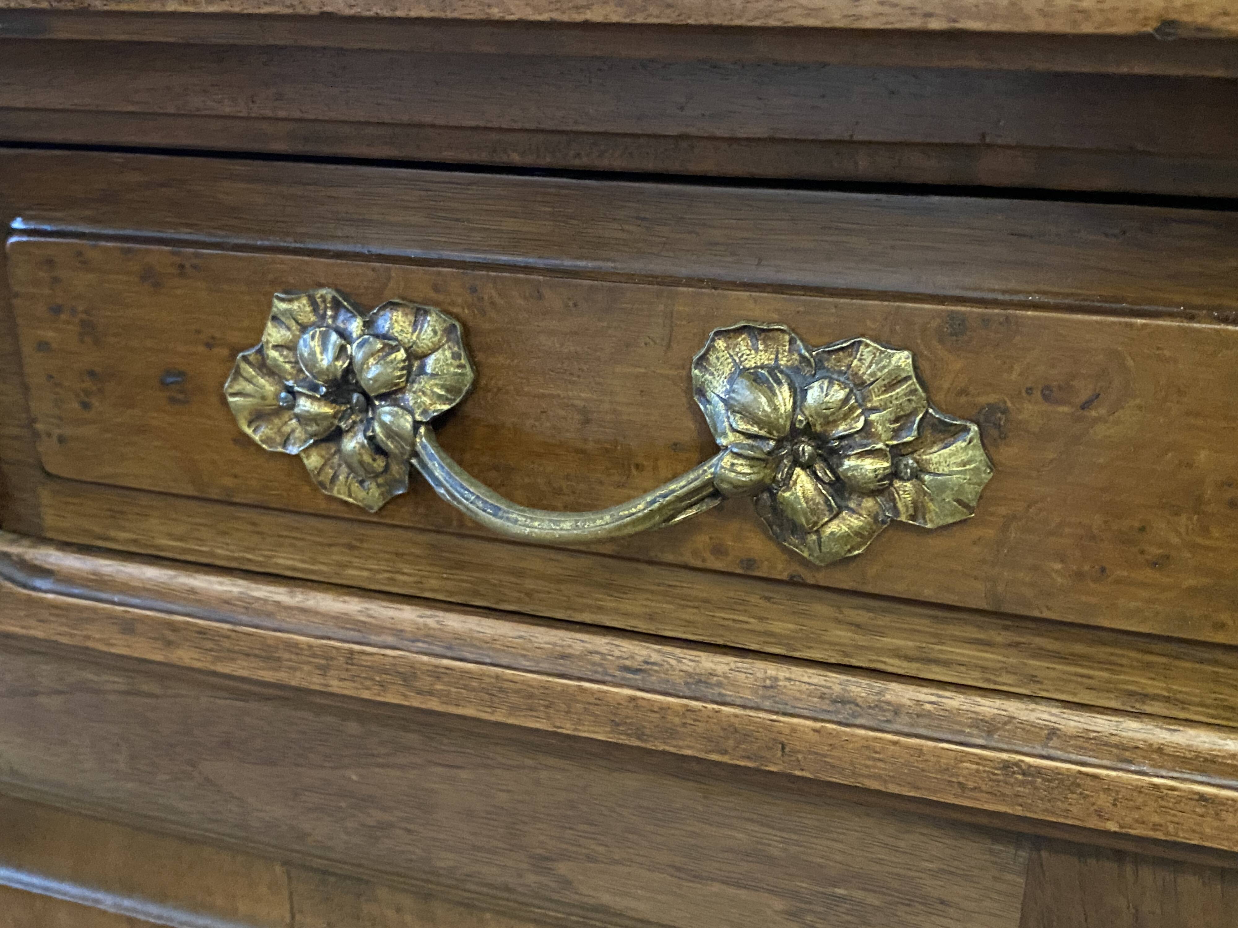 Mahogany china cabinet