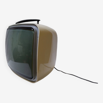 Vintage Pathé Marconi T72344 Television - 1970s, Space Age