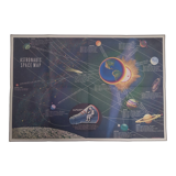 Affiche la conquête spatiale