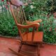 Wooden rocking chair