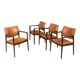 Set of 4  "Elton" Armchairs by Torbjørn Afdal, Norway, 1960s