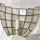 Paire d'appliques nacre coquillage