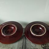 Vintage shell plates Vallauris