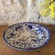 Plate Creil and Montereau in ironstone, Flora model.