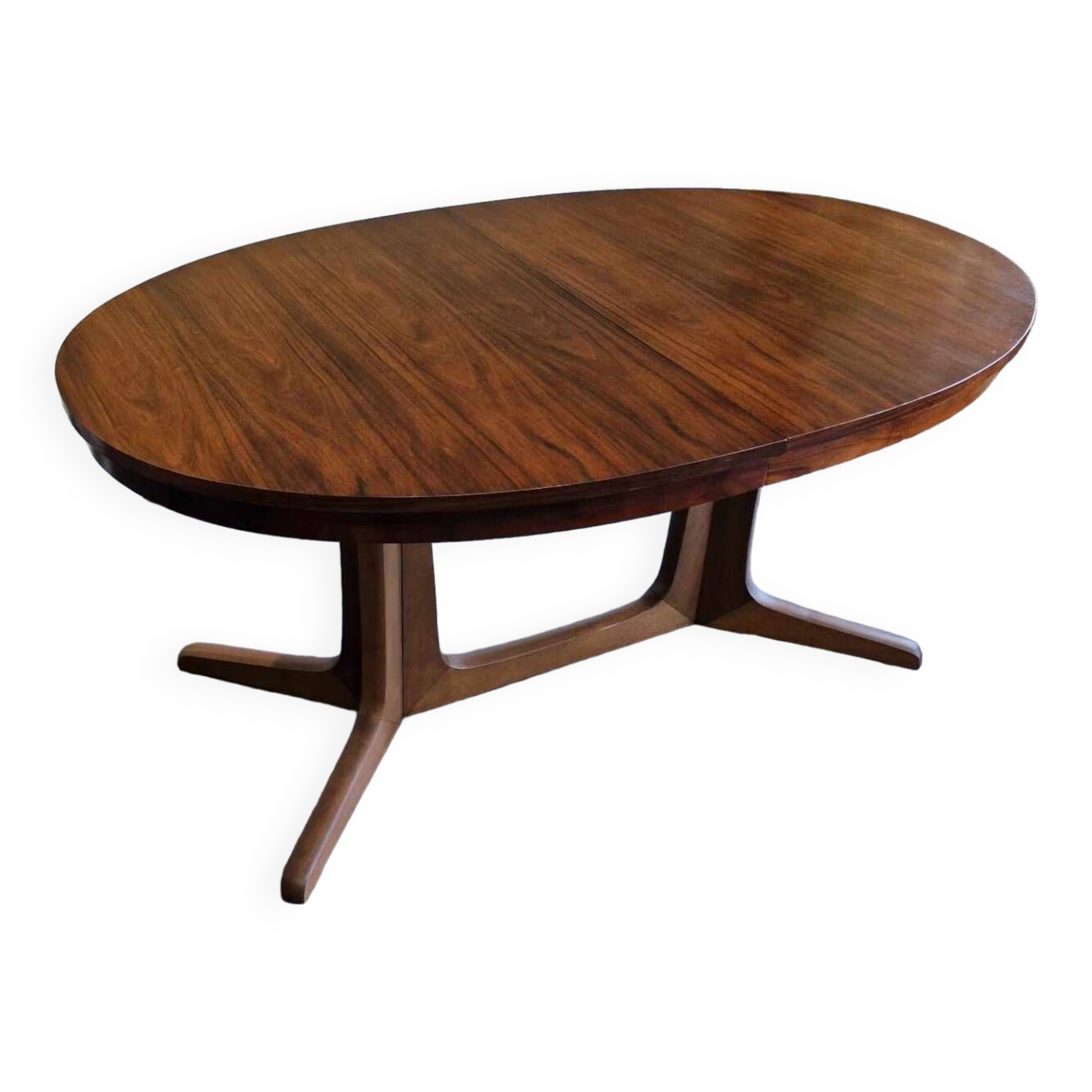 Vintage extendable table Baumann 1970s