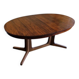 Vintage extendable table Baumann 1970s