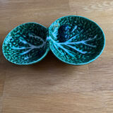 Aperitif dish cabbage leaf in slurry
