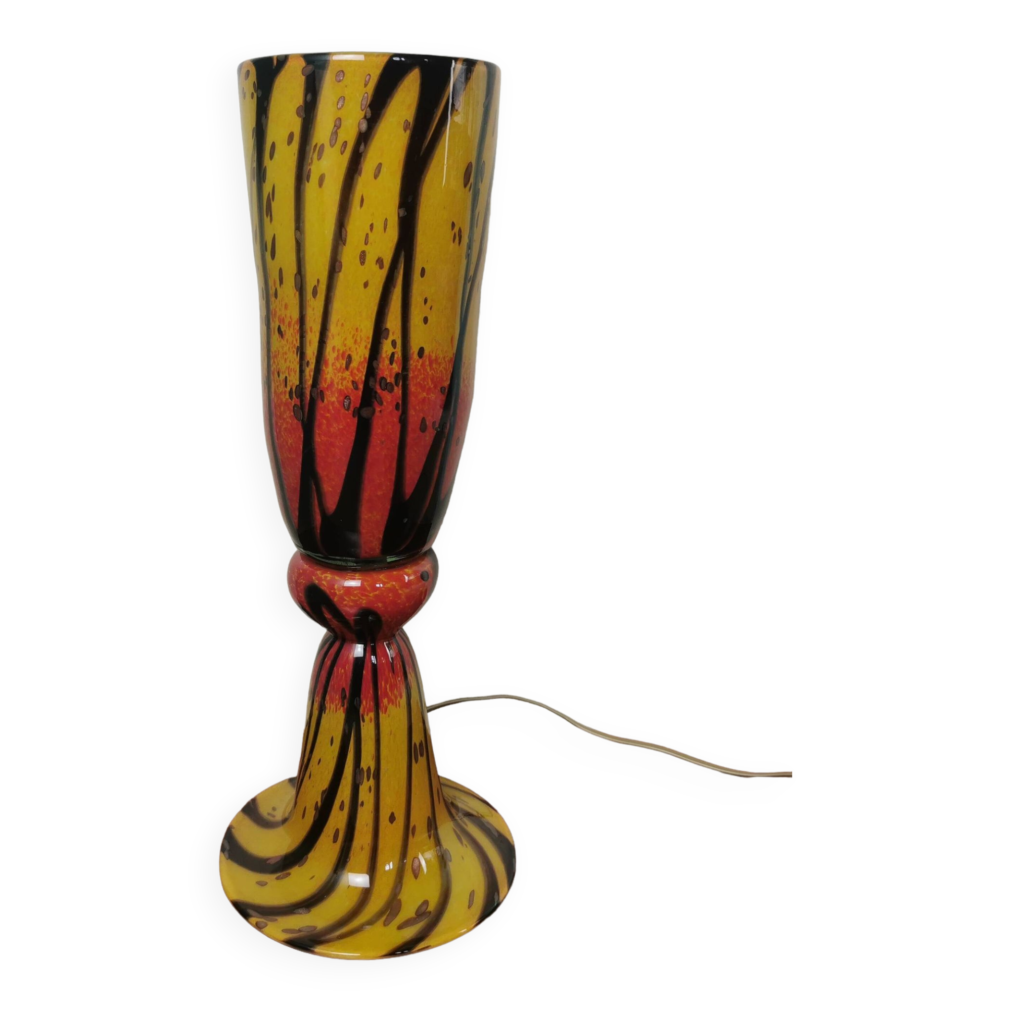 F. Silviy Murano glass lamp