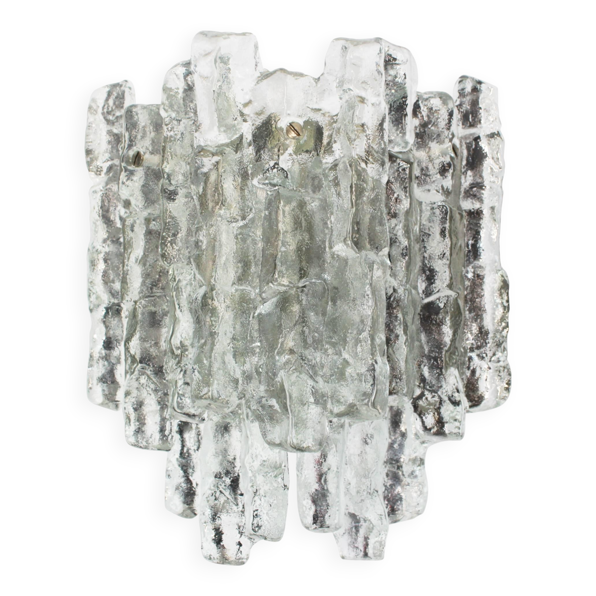 Pairs of large Kalmar wall lights, Austria, 1960s