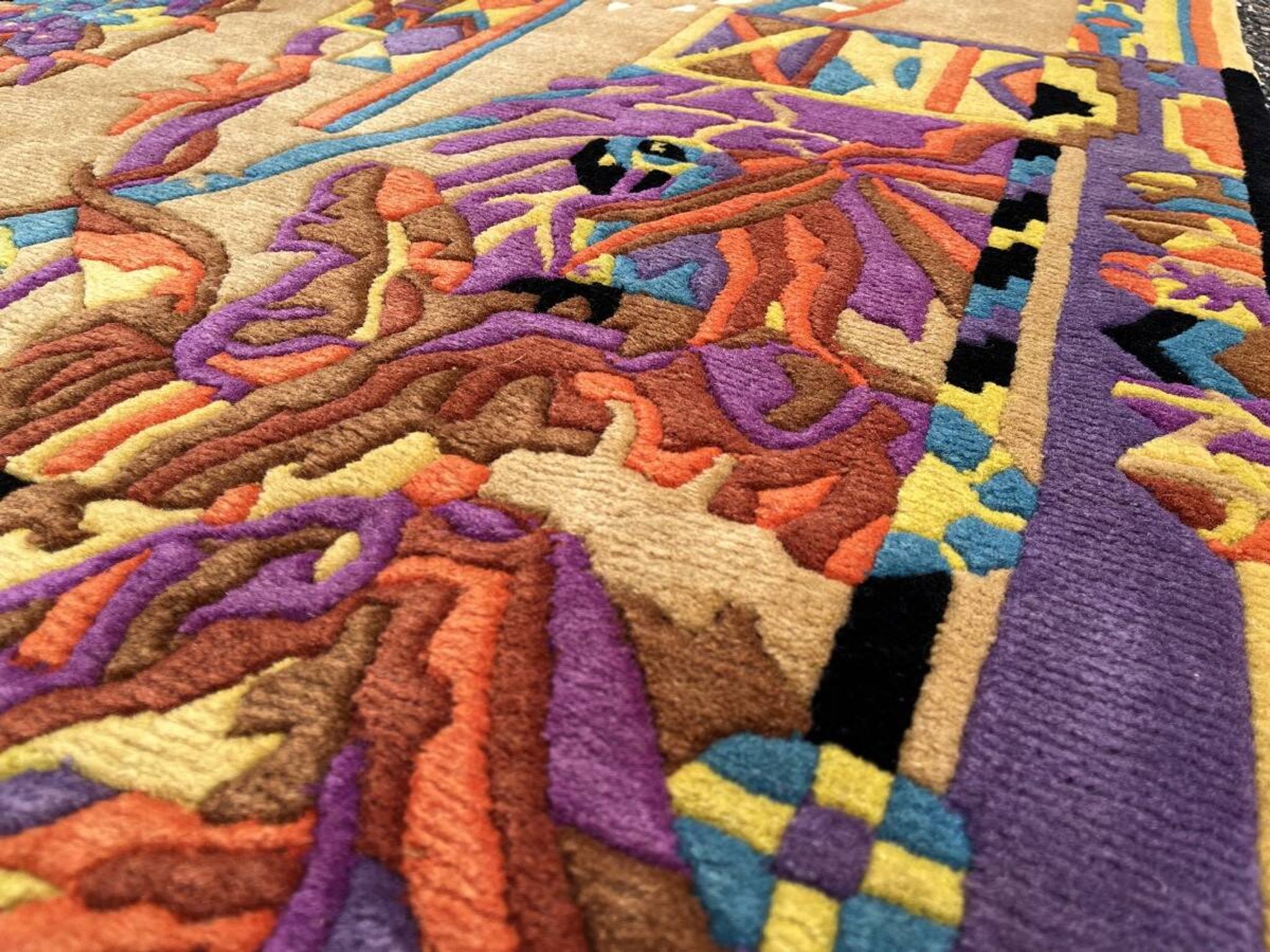Modern rug signed Nini Ferrucci 160x100 cm