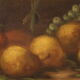 Peinture signée italienne Nature morte aux fruits du XXème siècle