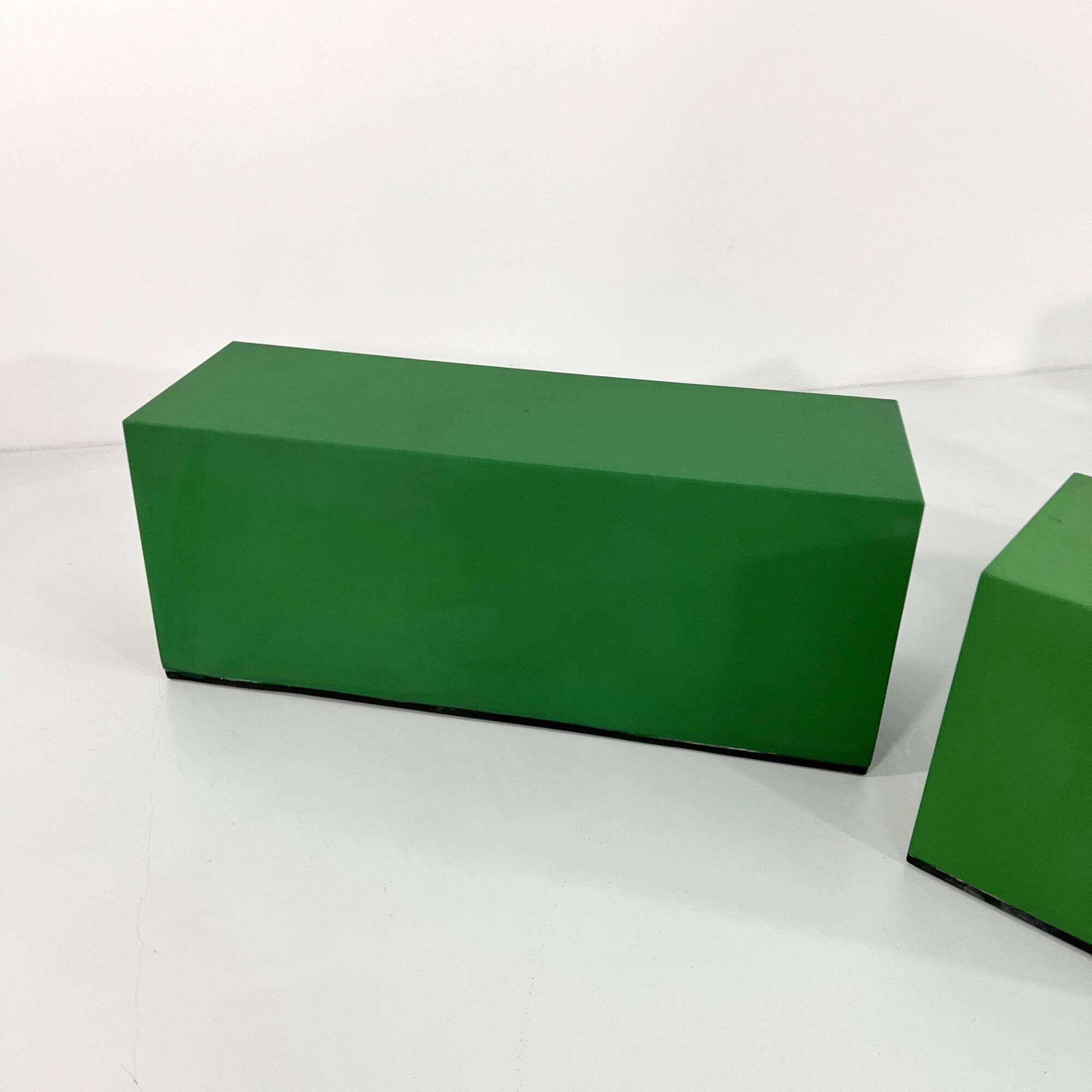 Set of 3 coffee tables Gli Scacchi by Mario Bellini for B&B Italia.