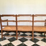 Provencal bench mulched 19th century