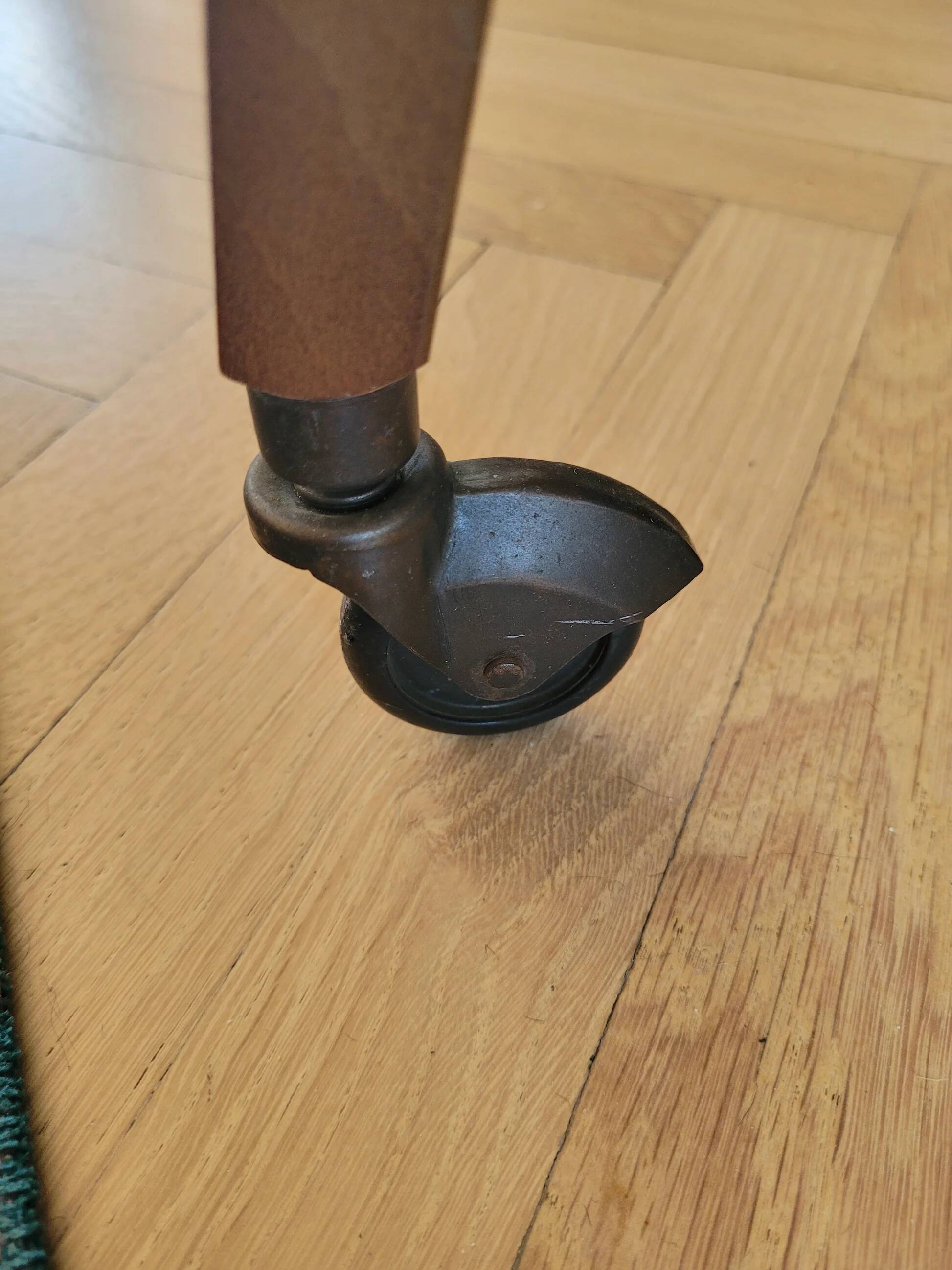 Ciatti wooden trolley on wheels