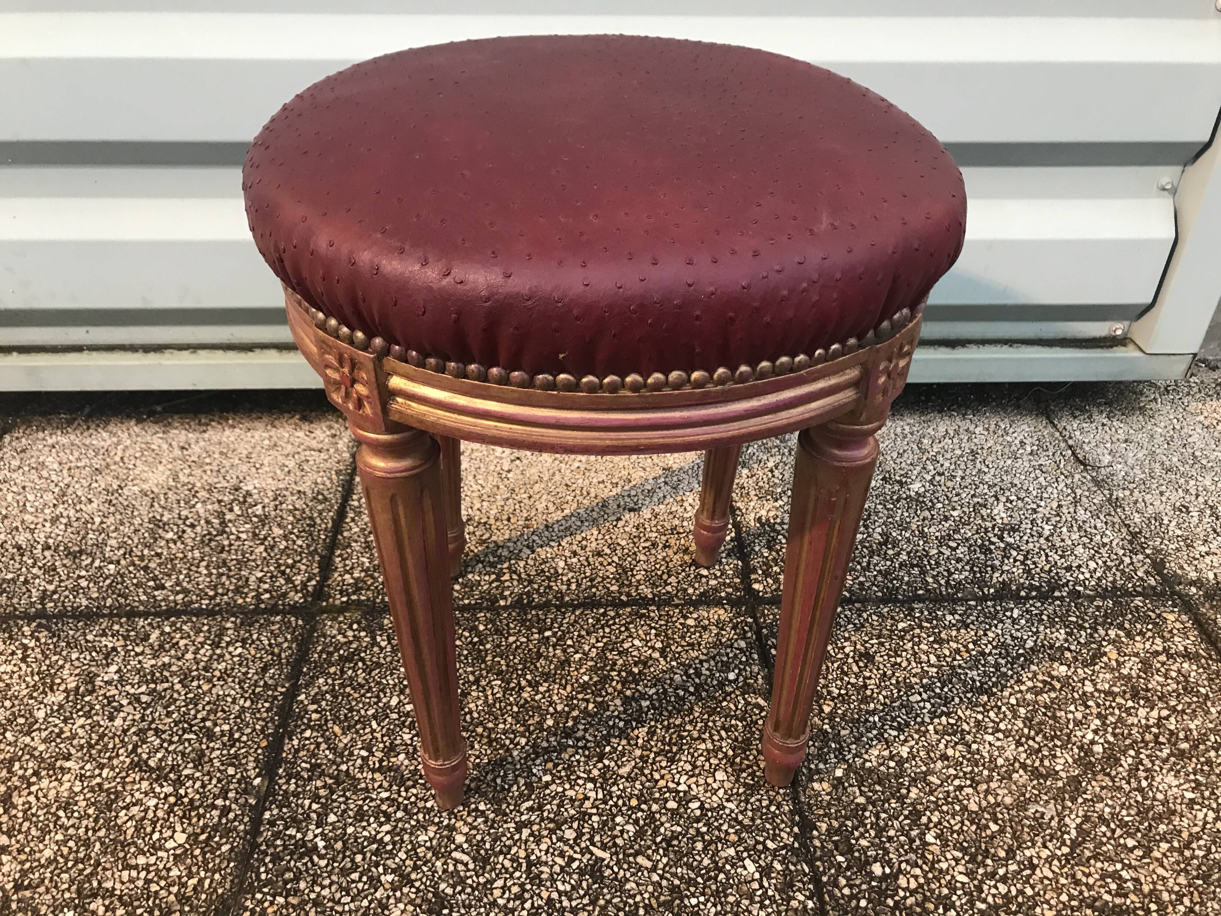Stool Louis XVI