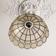 Suspension en nacre et en laiton vintage