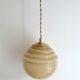Yellow clichy hanging lamp