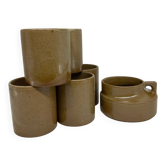 6 tasses 1970