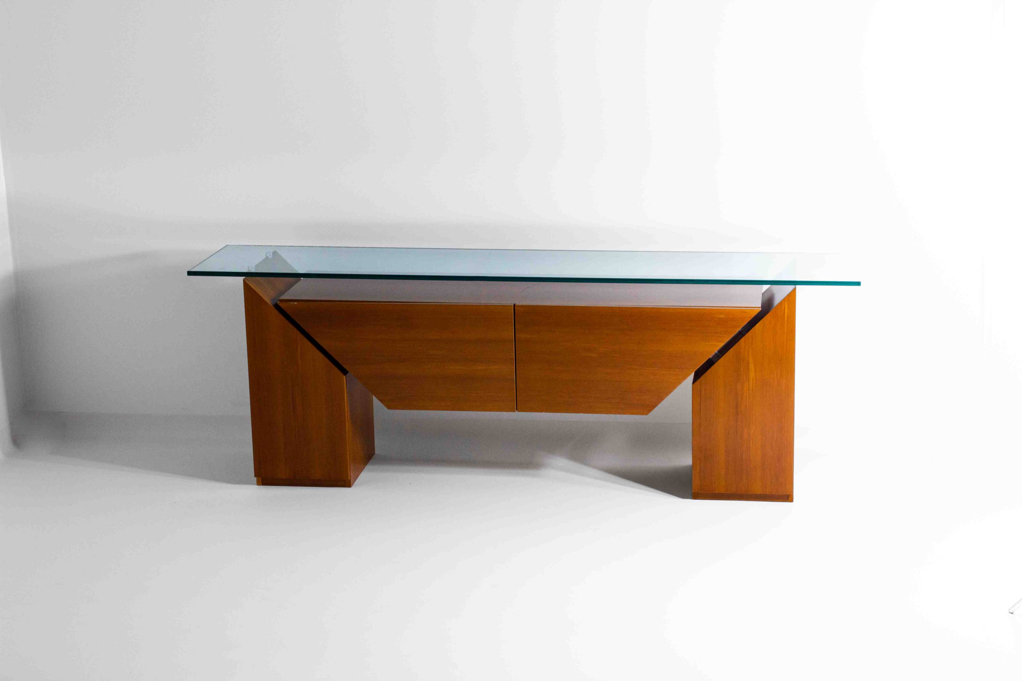 Postmodern "Brooklyn" sideboard by Luigi Gorgoni for Roche Bobois, 1980s