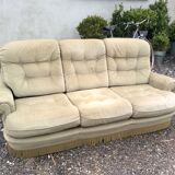 Convertible 3-seater sofa