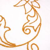 Doily or table path or center of table embroidered around 1970