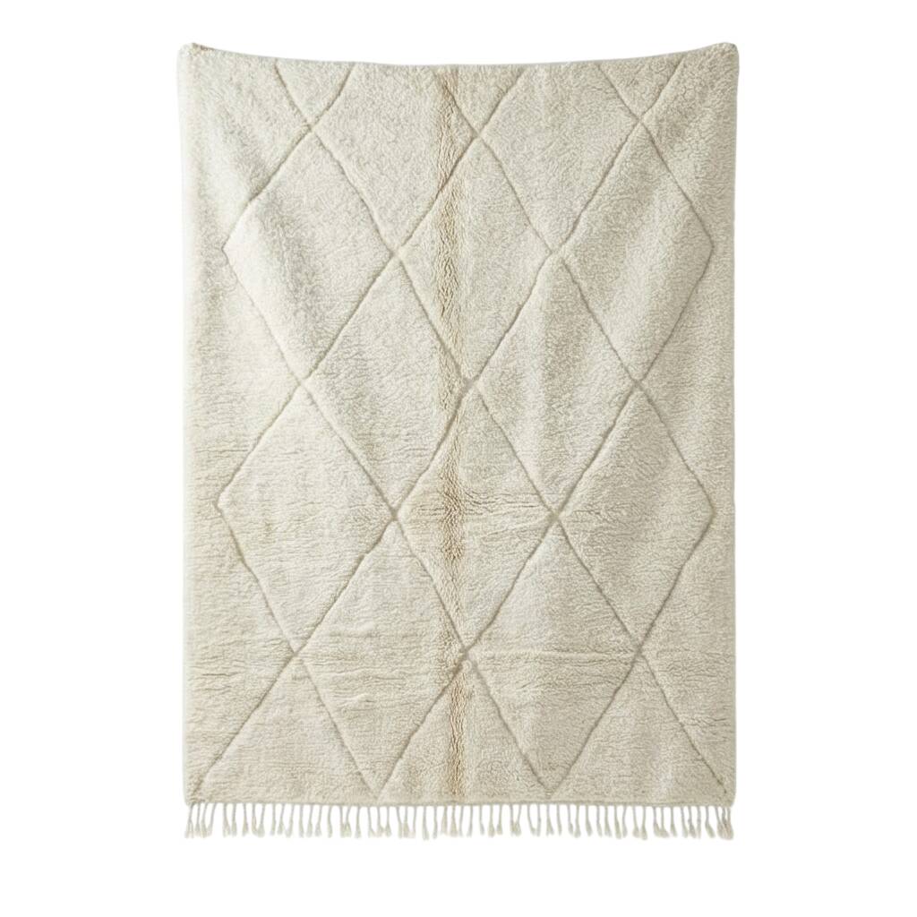 Grand tapis marocain à losanges 300x400 cm