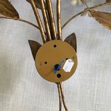 Hans Kögl floral wall lamp years 70