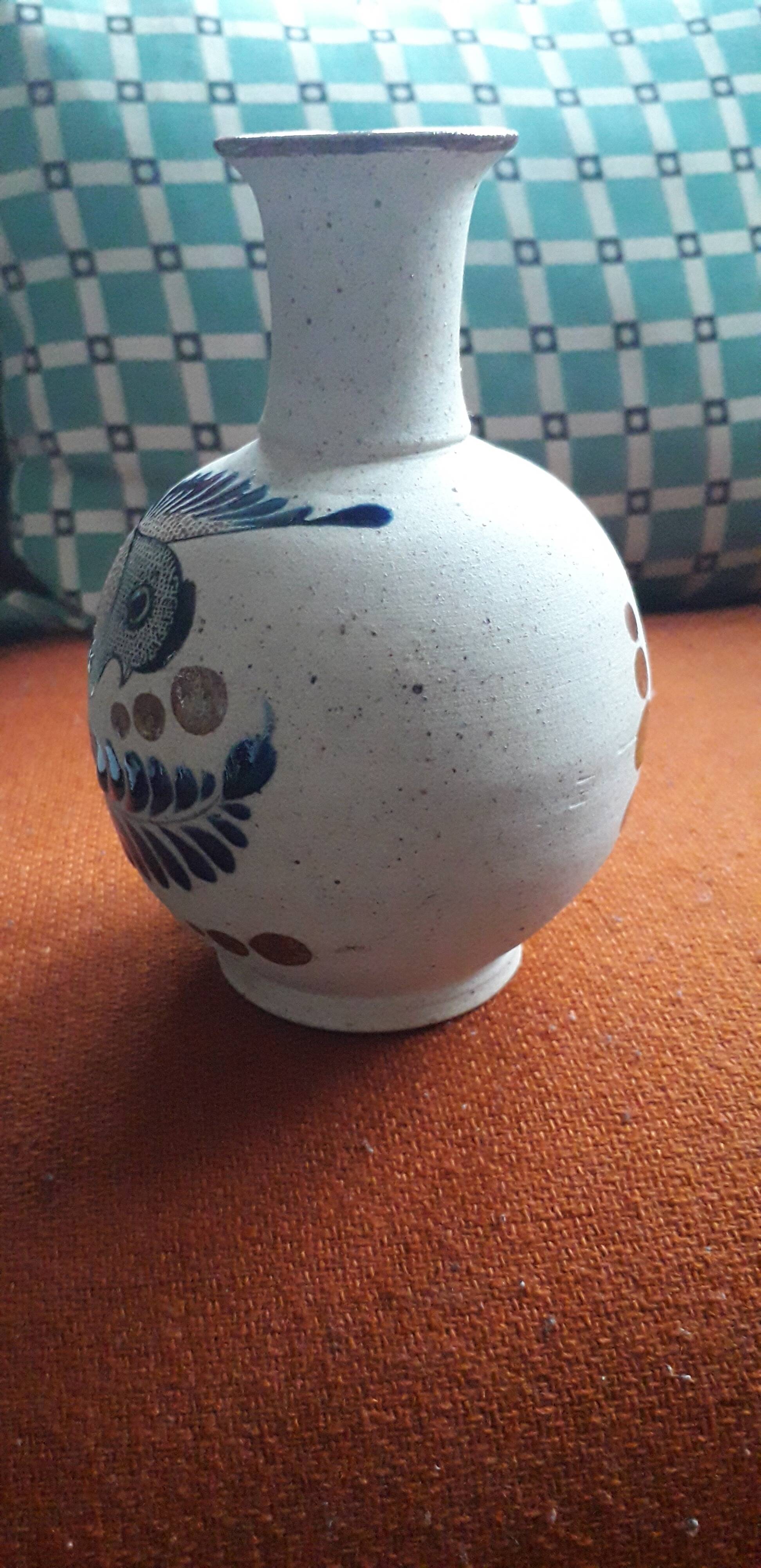 Vintage Mexican Tonala vase