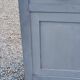 Old Parisian buffet 2 doors 2 drawers patina gray