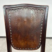 Jugendstil dining chair by Gustav Siegel for J&J Kohn