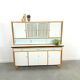 Buffet vintage des années 50 avec laiton et formica